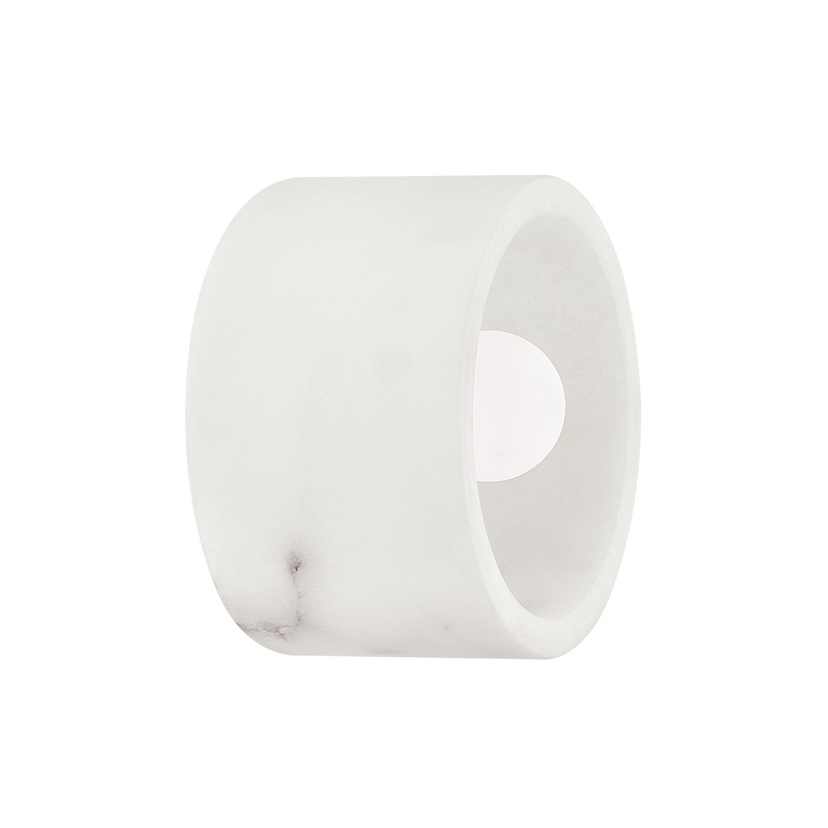 Loris Flush Mount - Alabaster - Polished Nickel by Hudson Valley Lighting