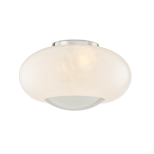 Lottie Flush Mount - 2-Light - Polished Nickel - Mitzi H899501-PN