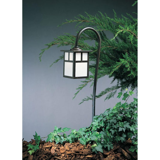 Low Voltage 5″ Mission Fixture With T-Bar Overlay - LV27-M5TWO-BZ - Bronze by Arroyo Craftsman