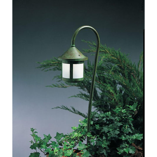 Low Voltage 6″ Berkeley Short Body, 36″ Bo Peep Stem - LV36-B6SWO-VP - Verdigris Patina by Arroyo Craftsman