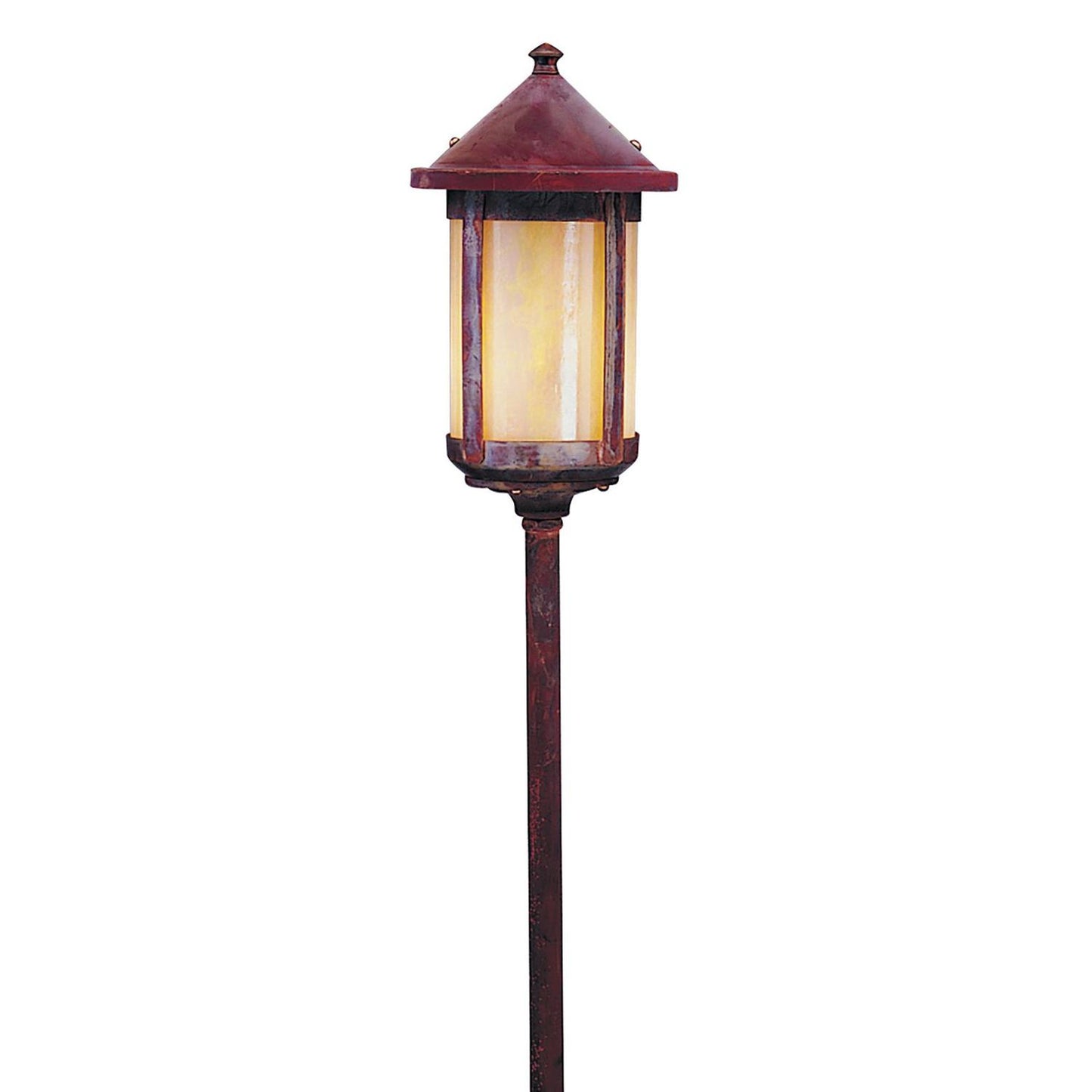 Low Voltage 6″ Berkeley Stem Mount - LV12-B6GW-RC - Raw Copper by Arroyo Craftsman