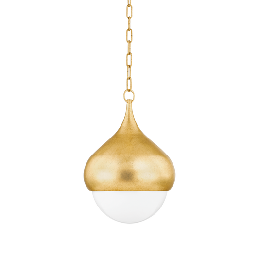 Luciel Pendant - 1-Light - Vintage Gold Leaf - Mitzi H850701-VGL