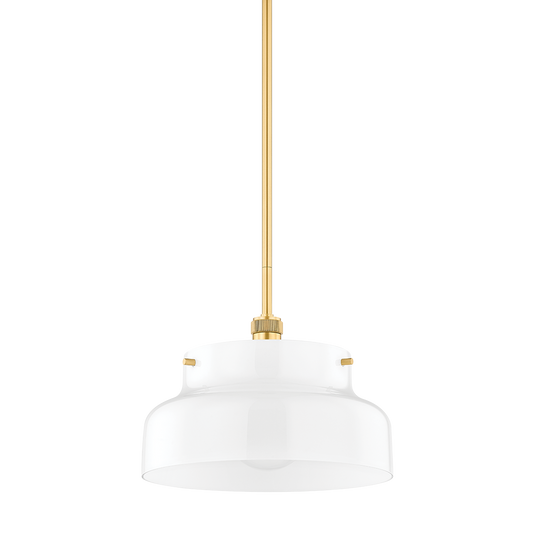 Luella Large Pendant - 1-Light - Aged Brass - Mitzi H790701L-AGB
