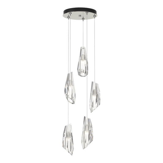Luma 5-Light Pendant - Sterling by Hubbardton Forge