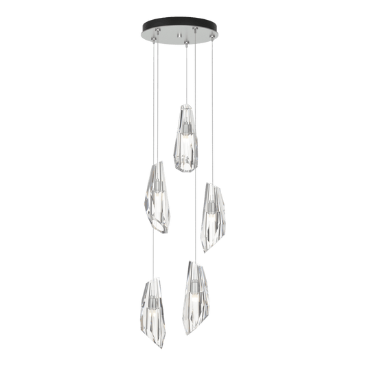 Luma 5-Light Pendant - Vintage Platinum by Hubbardton Forge