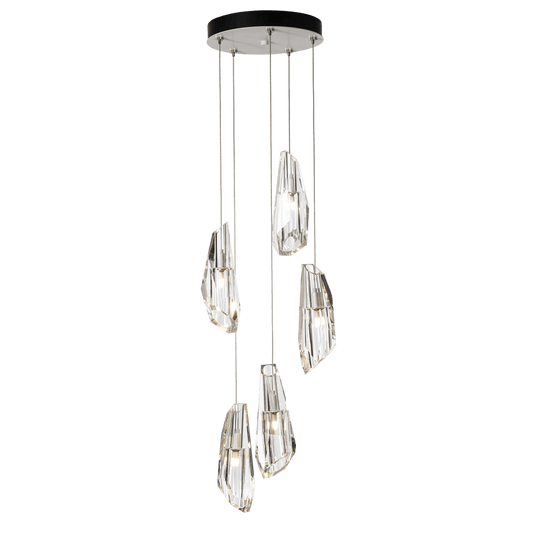 Luma 5-Light Pendant - White by Hubbardton Forge
