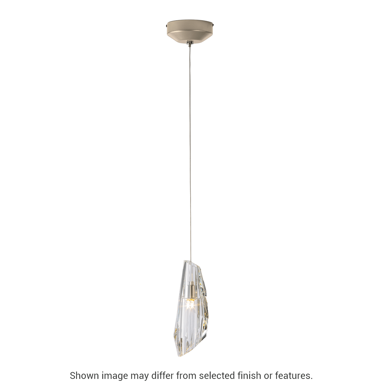 Luma Mini Pendant - White by Hubbardton Forge