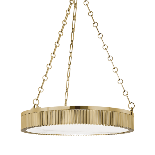 Lynden Chandelier - 5-Light - Aged Brass by Hudson Valley Lighting
