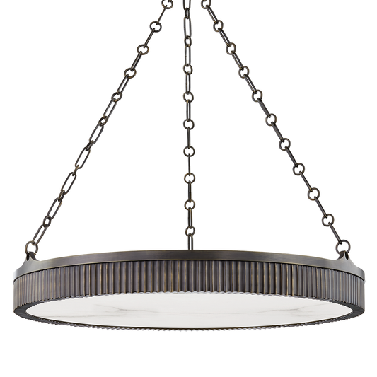 Lynden Chandelier - 8-Light - Distressed Bronze by Hudson Valley Lighting