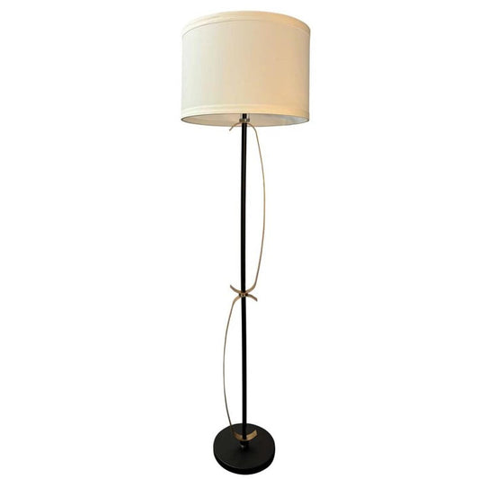 Lyndon Floor Lamp - LY703-BLKHG - Black/Heritage Gold by House of Troy