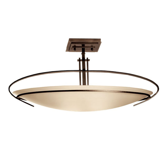 Mackintosh Semi-Flush - Dark Smoke by Hubbardton Forge