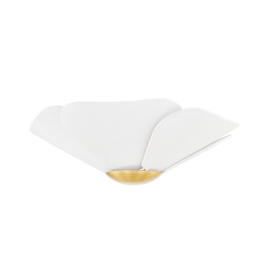Madeline Flush Mount - 1-Light - Aged Brass - Mitzi H814501-AGB