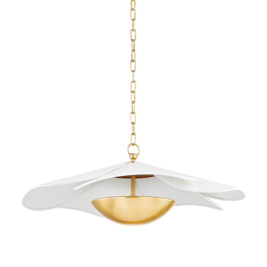 Madeline Pendant - 1-Light - Aged Brass - Mitzi H814701-AGB