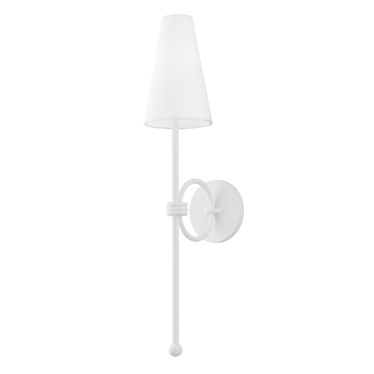 Magnus Wall Sconce - 1-Light - Textured White - Troy Lighting B3691-TWH