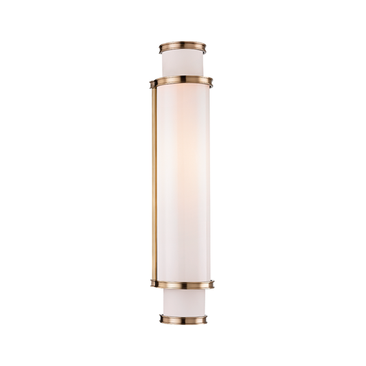 Malcolm Wall Sconce - Aged Brass by Hudson Valley Lighting