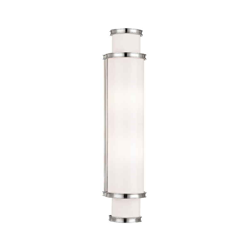 Malcolm Wall Sconce - Polished Nickel by Hudson Valley Lighting