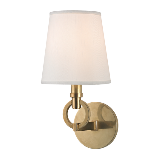 Malibu Wall Sconce - Aged Brass by Hudson Valley Lighting