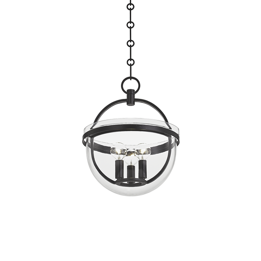 Malloy Lantern - 3-Light - Aged Iron by Hudson Valley Lighting