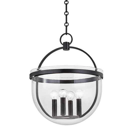 Malloy Lantern - 4-Light - Aged Iron by Hudson Valley Lighting
