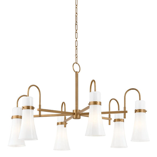 Maple 6-Light Chandelier by Troy Lighting