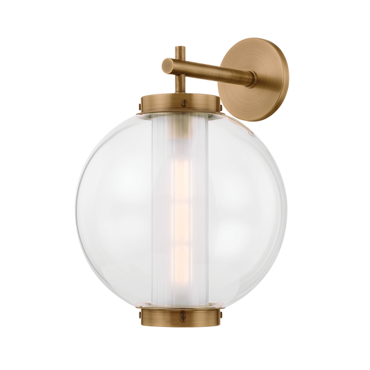 Marco Wall Sconce - 1-Light - Patina Brass - Troy Lighting B6218-PBR