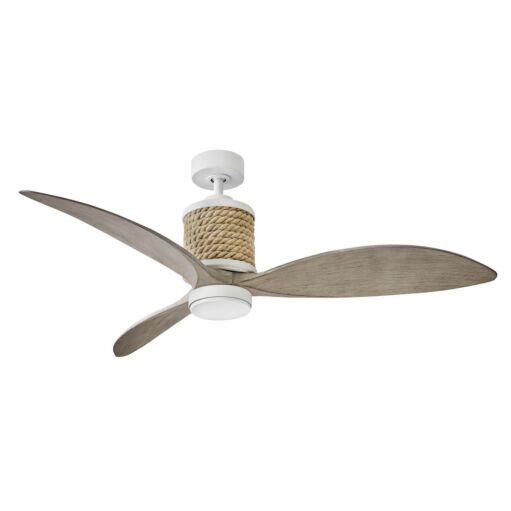 Marin 60" LED Smart Fan - Matte White by Hinkley Lighting