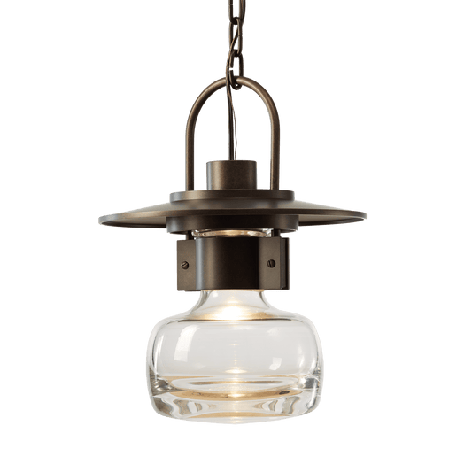 Mason Large Outdoor Ceiling Fixture - White by Hubbardton Forge