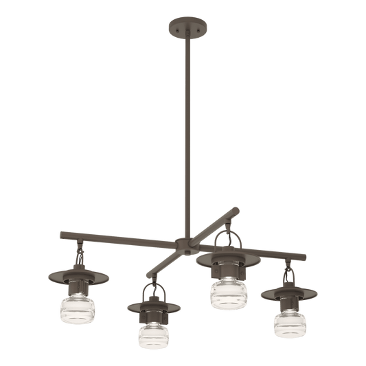 Mason Outdoor 4-Light Pendant - Coastal Dark Smoke by Hubbardton Forge