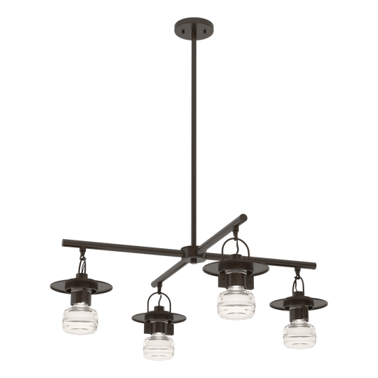Mason Outdoor 4-Light Pendant - Oil Rubbed Bronze by Hubbardton Forge