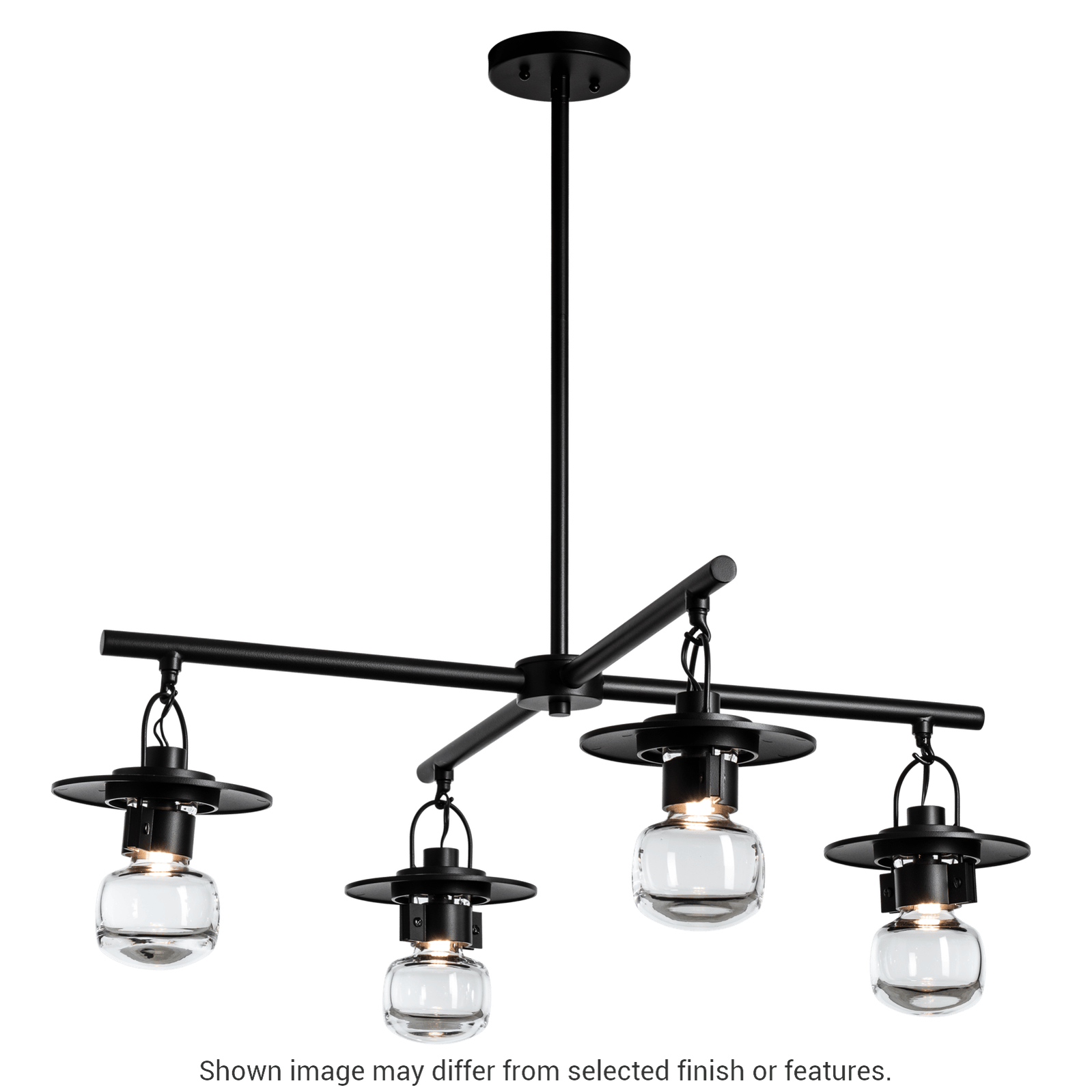 Mason Outdoor 4-Light Pendant - White by Hubbardton Forge