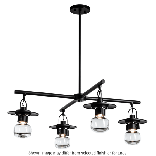 Mason Outdoor 4-Light Pendant - White by Hubbardton Forge