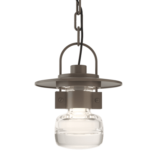 Mason Outdoor Ceiling Fixture - Coastal Dark Smoke by Hubbardton Forge
