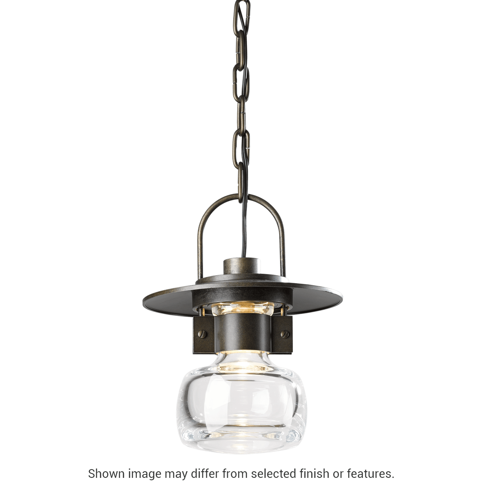 Mason Outdoor Ceiling Fixture - White by Hubbardton Forge