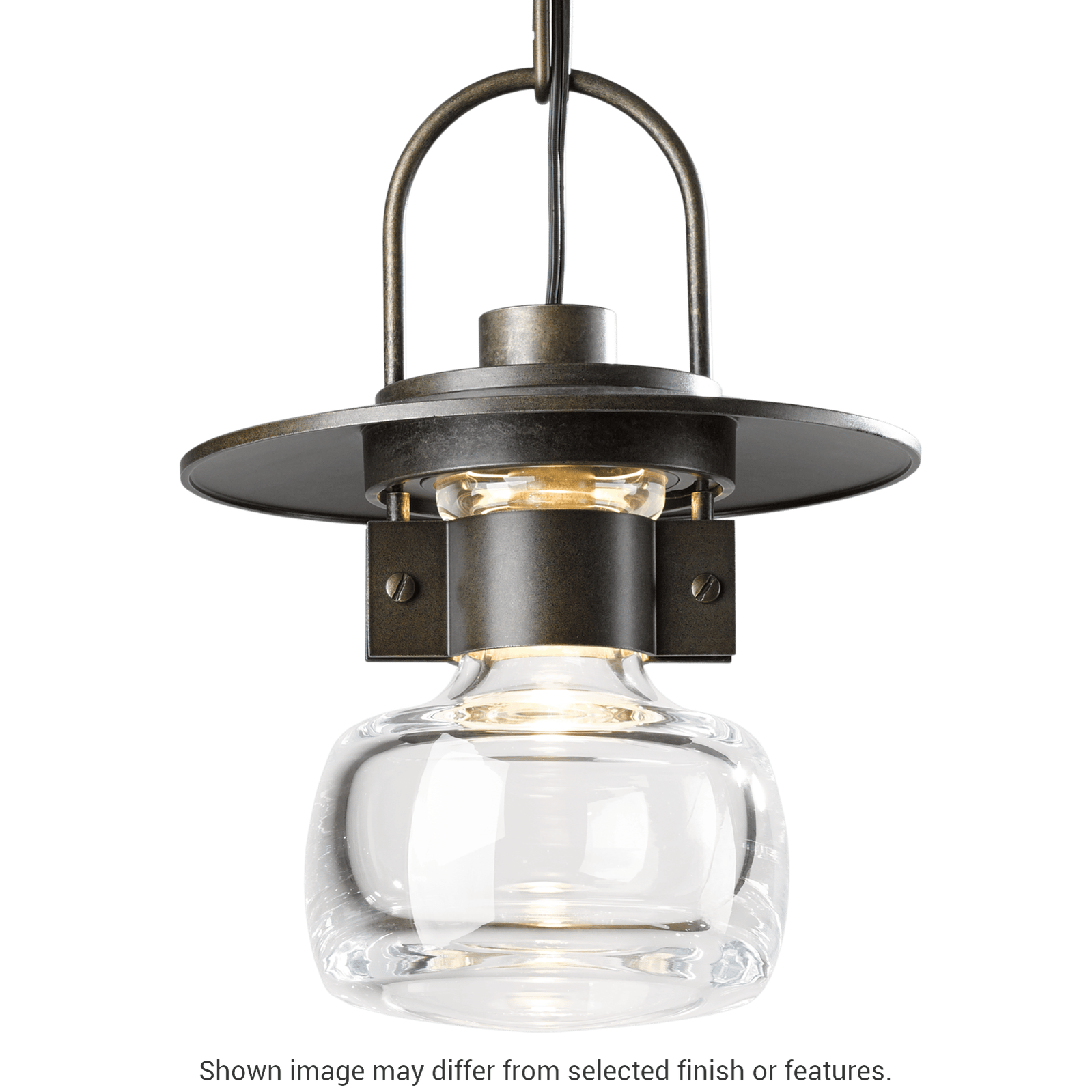 Mason Outdoor Ceiling Fixture - White by Hubbardton Forge