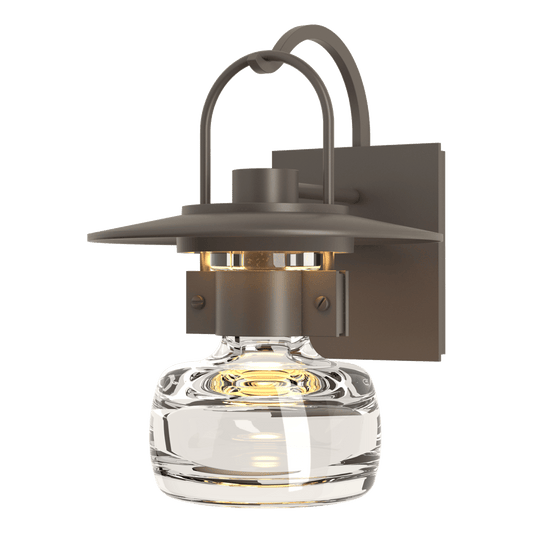 Mason Outdoor Sconce - Coastal Dark Smoke by Hubbardton Forge