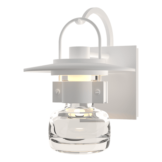 Mason Small Outdoor Sconce - White by Hubbardton Forge
