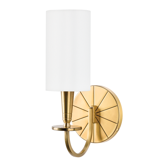 Mason Wall Sconce - Aged Brass by Hudson Valley Lighting