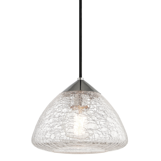Maya Small Pendant - 1-Light - Polished Nickel - Mitzi H216701S-PN