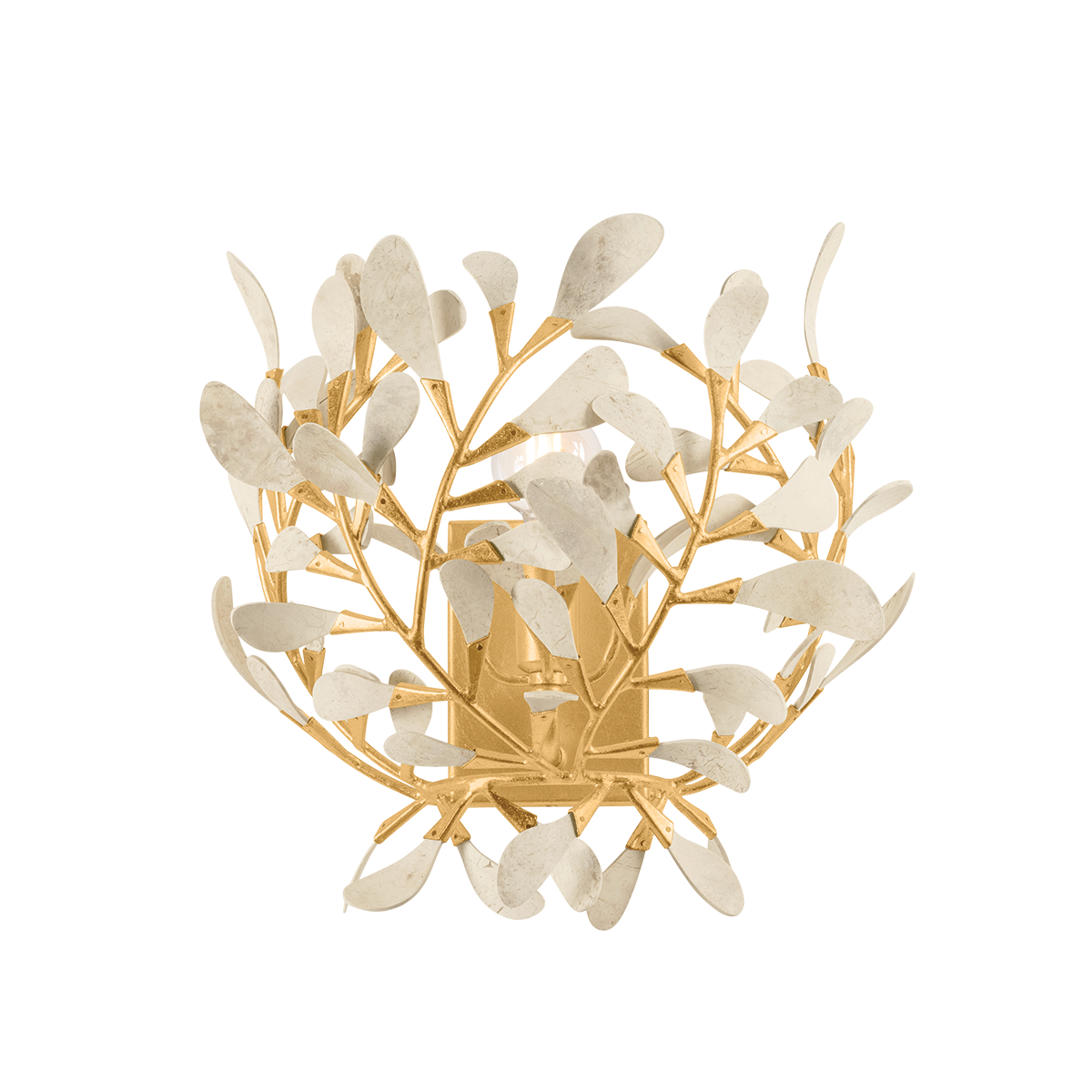 Maybrook Wall Sconce - Vintage Gold Leaf by Hudson Valley Lighting