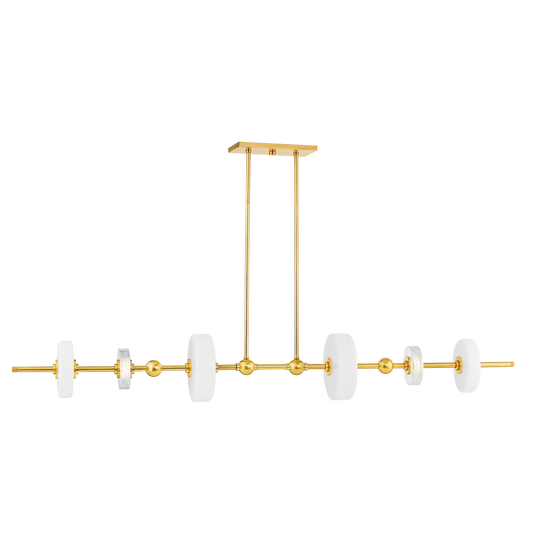 Maynard Linear - Aged Brass by Hudson Valley Lighting