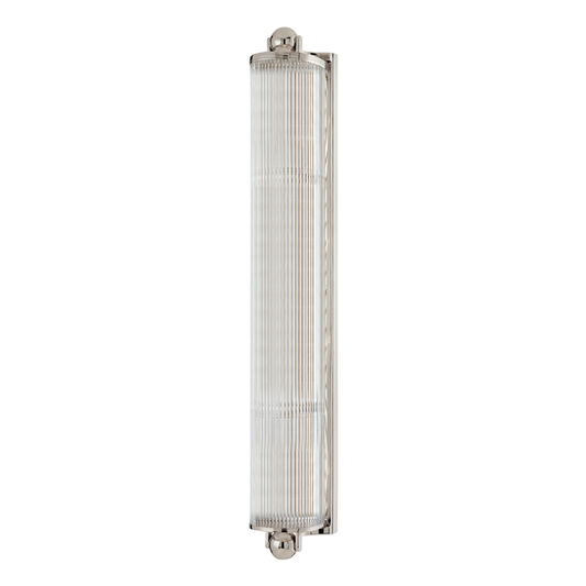 Mclean Vanity Light - 4-Light - Polished Nickel by Hudson Valley Lighting