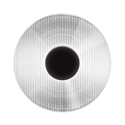Meclisse LED Sconce - Satin Black - Clear Glass by SONNEMAN