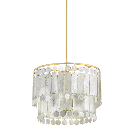 Melisa Pendant - 3-Light - Aged Brass - Mitzi H715803-AGB