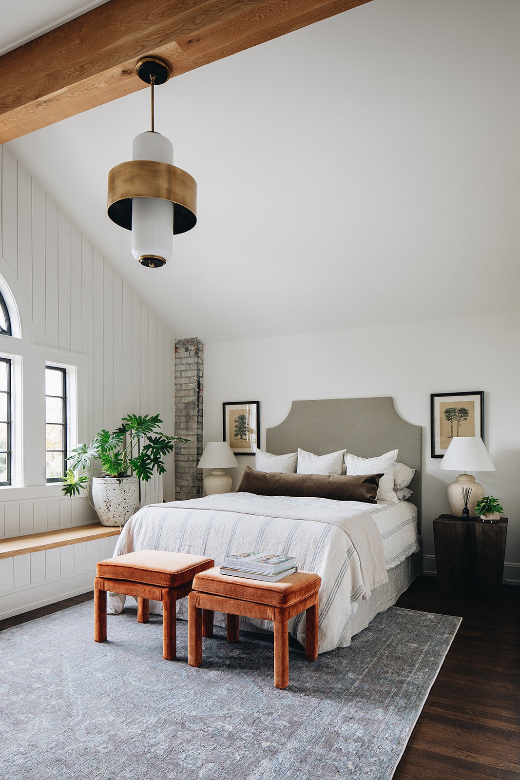 Melrose Large Pendant by Corbett Lighting