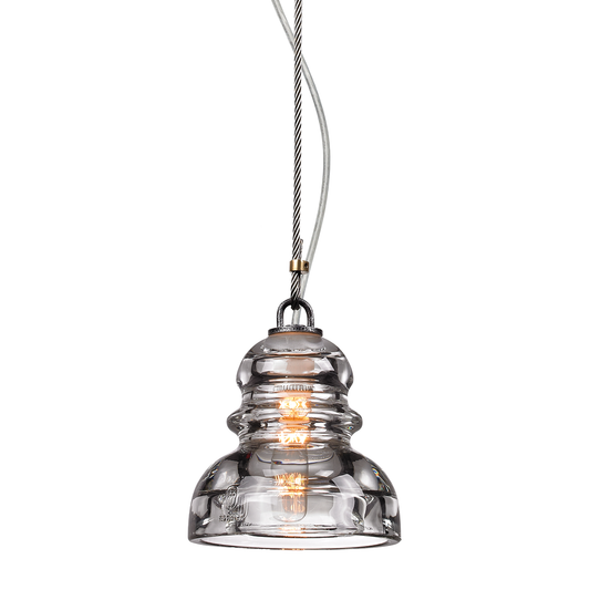Menlo Park Pendant - 1-Light - Old Silver - Troy Lighting F3132-OS