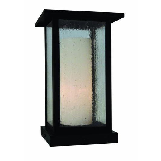Meredith 13″ High Column Mount - MEC-8LCLR-P - Pewter by Arroyo Craftsman