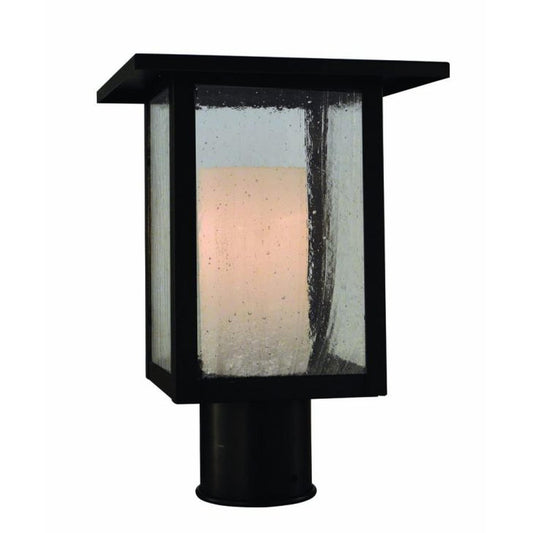 Meredith 8 1/2″ High Post Mount - MEP-8OF-P - Pewter by Arroyo Craftsman