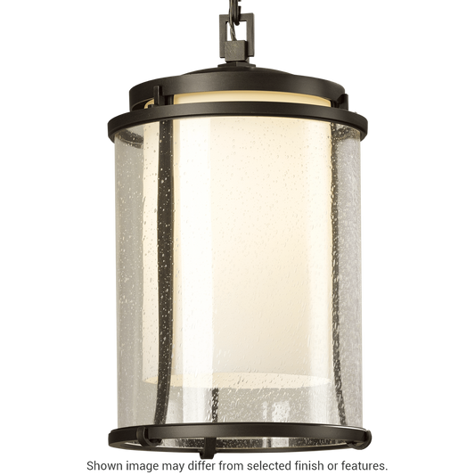 Meridian Large Outdoor Ceiling Fixture - White by Hubbardton Forge