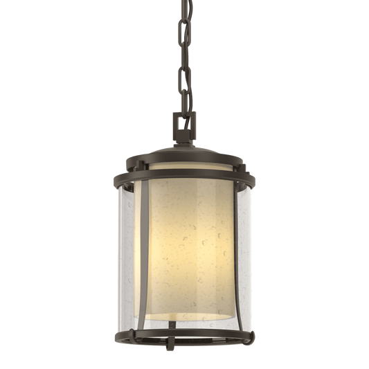 Meridian Outdoor Ceiling Fixture - Coastal Dark Smoke by Hubbardton Forge