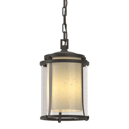 Meridian Outdoor Ceiling Fixture - Natural Iron by Hubbardton Forge